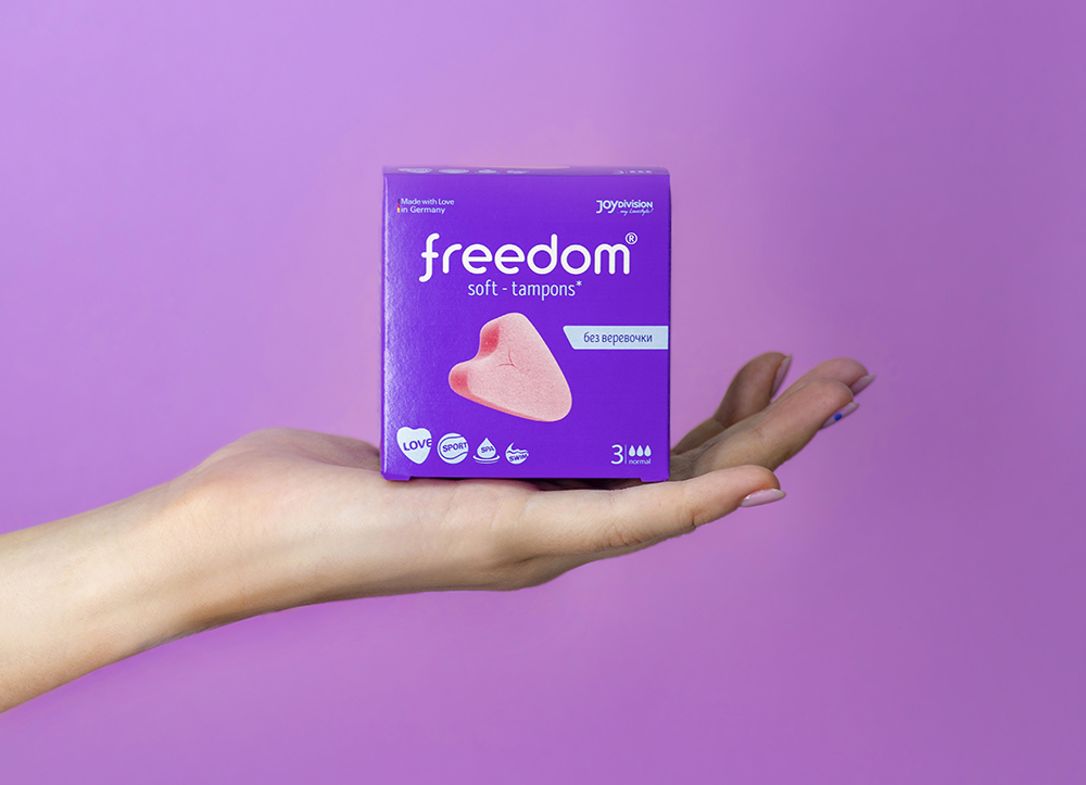 Тампоны гигиенические Soft-Tampons Freedom Mini, 3 шт 12231jd - Joy Division - Тампоны - Купить