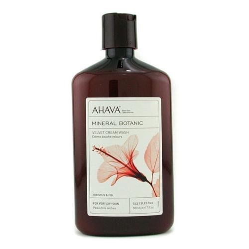 Ahava Бархатистое жидкое крем-мыло гибискус и инжир Velvet Cream Wash Hibiscus and Fig, 500 мл. фото