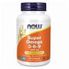 Нау Фудс Супер омега-3-6-9 1200 мг, 90 капсул 1700 мг (Now Foods, Жирные кислоты) фото 1
