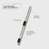  Гелевый автоматический карандаш для глаз Spectrum, тон 01: черный, 0,28 г (INFLUENCE beauty, Глаза) фото 3