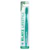 Клатц Щетка зубная для взрослых средняя, цвет зеленый, 1 шт (Klatz, Lifestyle) фото 1