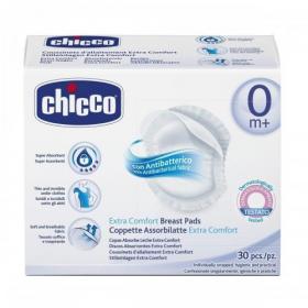 Chicco Прокладки для груди антибактериальные, 30шт. фото