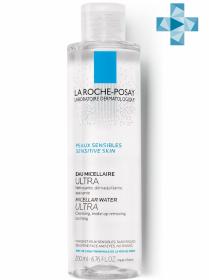 La Roche-Posay Мицеллярная вода для чувствительной кожи Ultra Sensitive, 200 мл. фото