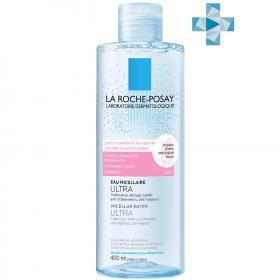 La Roche-Posay Мицеллярная вода Ultra Reactive для очищения склонной к аллергии и чувствительной кожи лица и глаз, 400 мл. фото