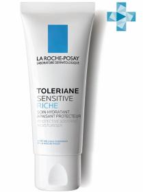 La Roche-Posay Увлажняющий питательный крем для сухой чувствительной кожи Sensitive Riche, 40 мл. фото