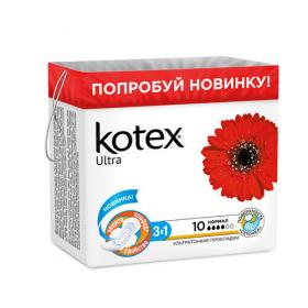 Kotex Прокладки Ультра нормал, 10 шт. фото