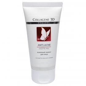 Medical Collagene 3D Энзимный гель-пилинг для жирной кожи лица Anti-Acne, 50 мл. фото