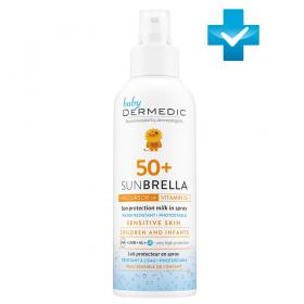 Dermedic Защитное молочко-спрей для детей SPF 50 Baby Sun Protection Milk in Spray for sensitive skin, 150 мл. фото