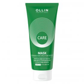 Ollin Professional Интенсивная маска для восстановления структуры волос, 200 мл. фото