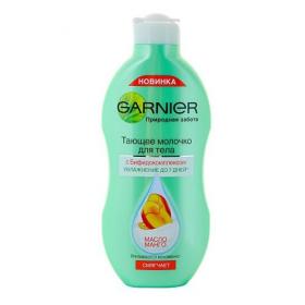 Garnier Тающее молочко для тела Природная забота с бифидокомплексом и маслом манго, 250 мл. фото