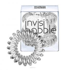 Invisibobble Резинка-браслет для волос Crystal Clear 3 шт.. фото