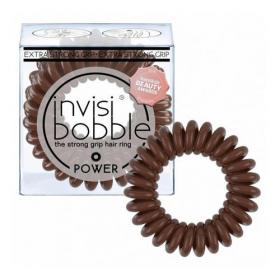 Invisibobble Резинка-браслет для волос Pretzel Brown коричневый. фото