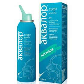 Aqualor Мини-средство для орошения и промывания полости носа, 50 мл. фото