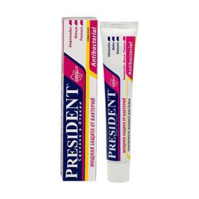 President Зубная паста для защиты от бактерий, 50 мл. фото