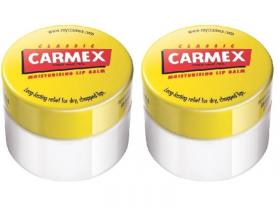 Carmex Набор Бальзам для губ  классический 7,5 гр2 штуки. фото