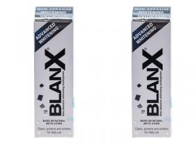 Blanx Набор Зубная паста Отбеливающая 75 мл2 штуки. фото