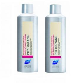 Phyto Комплект Фитоциан шампунь тонизирующий против выпадения волос у женщин, 2 шт х 200 мл. фото