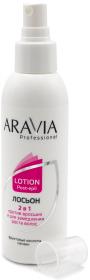 Aravia Professional Лосьон 2 в 1 против вросших волос и замедления роста волос, 150 мл. фото