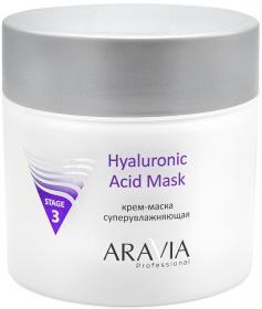 Aravia Professional Крем-маска суперувлажняющая Hyaluronic Acid Mask, 300 мл. фото