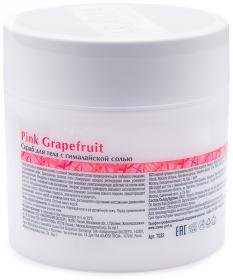 Aravia Professional Organic Скраб для тела с гималайской солью Pink Grapefruit, 300 мл. фото