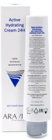 Aravia Professional Крем для лица активное увлажнение Active Hydrating Cream 24H, 100 мл. фото