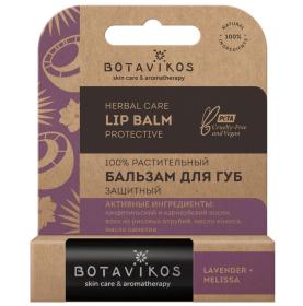 Botavikos Бальзам для губ Защитный, кокоскамелия с ароматом лаванды и мелиссы, 4 гр. фото