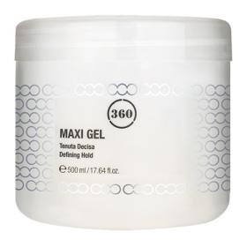 360 Гель для волос с сильной фиксацией Maxi Gel, 500 мл. фото