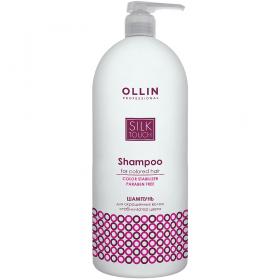Ollin Professional Шампунь для окрашенных волос Стабилизатор цвета, 1000 мл. фото