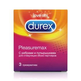 Durex Презервативы Pleasuremax, 3 шт. фото