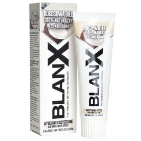 Blanx Отбеливающая зубная паста для чувствительных десен с кокосовым маслом 75 мл. фото