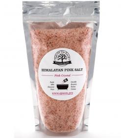 Epsom.pro Розовая гималайская соль мелкая Himalayan Pink Salt, 1 кг. фото