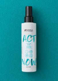Indola Моделирующий спрей Act Now Setting Spray для укладки волос, 200 мл. фото