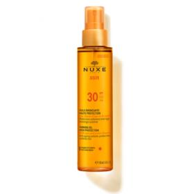 Nuxe Солнцезащитное масло для загара для лица и тела SPF 30, 150 мл. фото