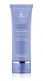Alterna Регенерирующая ночная сыворотка для омоложения волос Caviar Anti-Aging Restructuring Bond Repair Leave-in Overnight Serum, 100 мл. фото