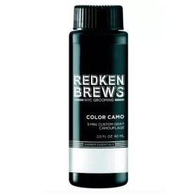 Redken Brews Полуперманентный щелочной краситель для камуфлирования седины у мужчин Color Camo, 60 мл. фото