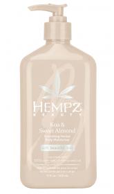 Hempz Увлажняющее молочко для тела Koa  Sweet Almond Smoothing Herbal Body Moisturizer, 500 мл. фото