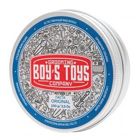 Boys Toys Паста для укладки волос средней фиксации с низким уровнем блеска Original Defining Matte Paste, 100 г. фото