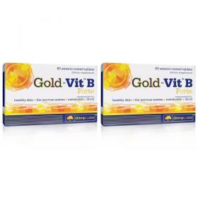 Olimp Labs Биологически активная добавка к пище Gold-Vit B Forte, 190 мг, 60 х 2 шт. фото