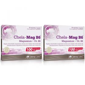Olimp Labs Биологически активная добавка к пище Chela-Mag B6, 690 мг, N60 х 2 шт. фото