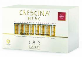 Crescina 500 Лосьон для возобновления роста волос у женщин Transdermic Re-Growth HFSC, 40. фото
