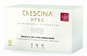 Crescina 500 Комплекс Transdermic для мужчин лосьон для возобновления роста волос 20  лосьон против выпадения волос 20. фото