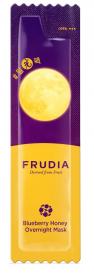 Frudia Питательная ночная маска с черникой и медом, 5 мл. фото