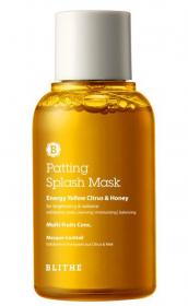 Blithe Сплэш-маска для сияния Энергия цитрус и мед Mask Energy Yellow Citrus  Honey, 70 мл. фото