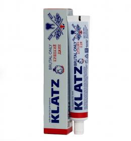Klatz Зубная паста для мужчин Крепкий джин, 75 мл. фото