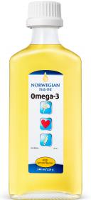 Norwegian Fish Oil Омега 3 со вкусом лимона, 240 мл. фото