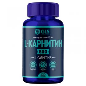 GLS L-карнитин 800 для коррекции веса, 120 капсул. фото