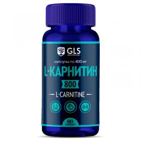 GLS L-карнитин 800 для коррекции веса, 60 капсул. фото
