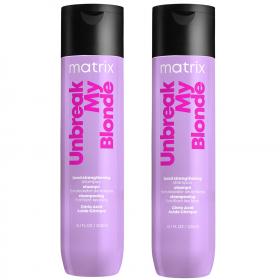 Matrix Шампунь укрепляющий для осветленных волос с лимонной кислотой Total results Unbreak My Blonde, 300 мл х 2 шт. фото