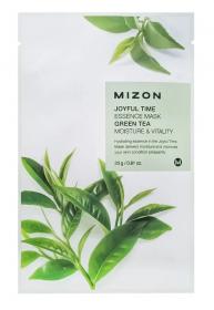 Mizon Тканевая маска с экстрактом зелёного чая, 23 г. фото