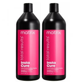 Matrix Профессиональный шампунь Instacure для восстановления волос с жидким протеином, 1000 мл х 2 шт. фото